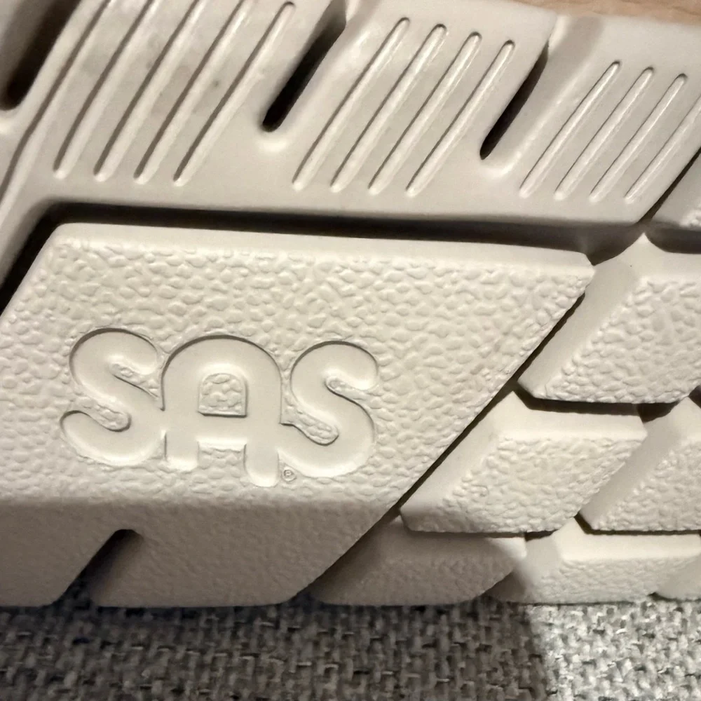SAS Textured White Sole